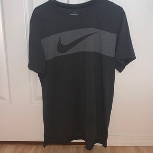 Mens Grey Nike Dri-Fit T shirt